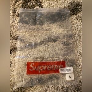 Large ziplock Supreme shopping bag